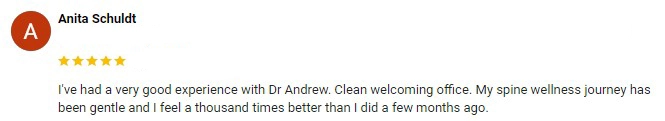 Chiropractic Renton WA Anita Testimonial