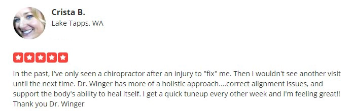 Chiropractic Renton WA Crista Review