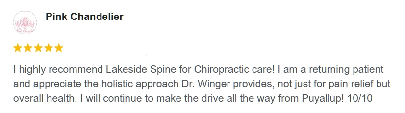Chiropractic Renton WA Pink Review